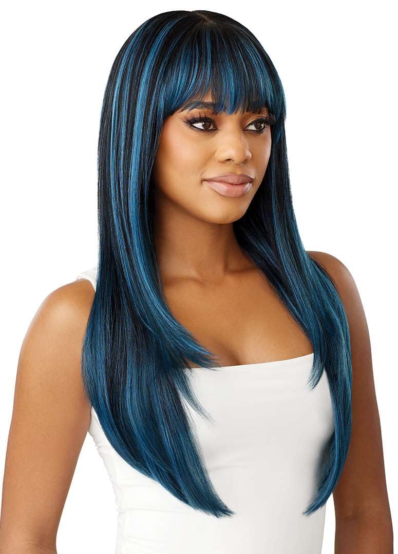 Outre Lace Front Wig -Perfect Hair Line 13X6 - Katrina (CHOCOLATE SWIRL)