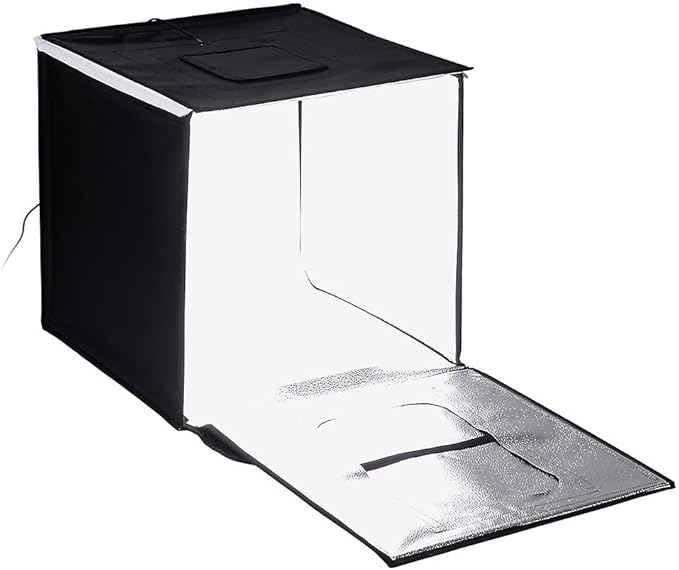 Fotodiox Pro LED 16x16" Studio-in-a-Box for Table Top Photography - Includes light tent; Integrated LED Lights; carrying c...