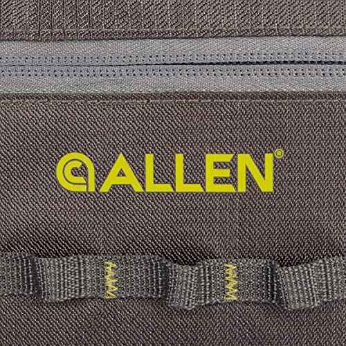 Allen Company Chatfield Compact Fishing Backpack, 12" L x 6" W x 15" H, 17.6 liters, Gray/Lime