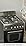 Avanti Gas Range Oven, Compact Freestanding Design, 4 Sealed Burners with Electronic Ignition, 2.1 Cu.Ft. Capacity Feature...