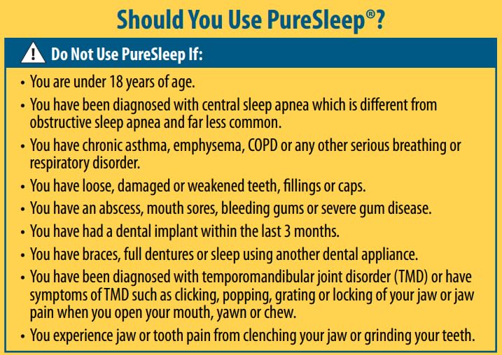PureSleep, The Original Anti-Snoring Mouthpiece and #1 Solution Worldwide