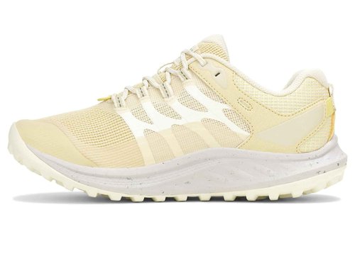 Merrell Women's Antora 3 Trail Running Shoe, Cream, 8.5