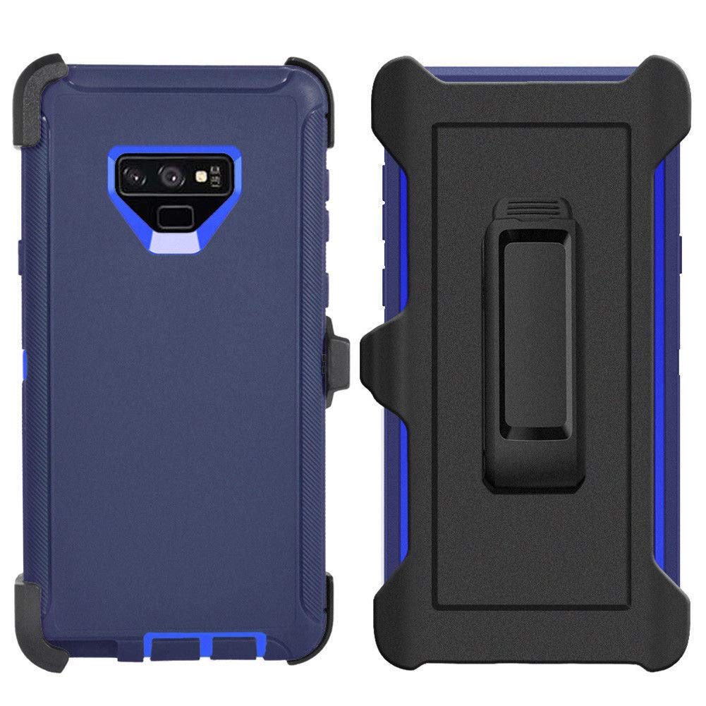 Defender Case For Samsung Galaxy Note 9,[No Screen Protector][Heavy Duty][Drop Protection] Tough Rugged Tpu Hybrid Hard Shell Ca