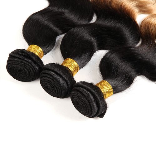 1B27 Ombre Blonde Bundles Human Hair Body Wave Bundles 24 26 28 Inch Blonde Body Wave Bundle Human Hair Extensions Unproceesed Virgin Hair 100 Gram Per Bundle 3 Bundle JGOY1b27BB242628