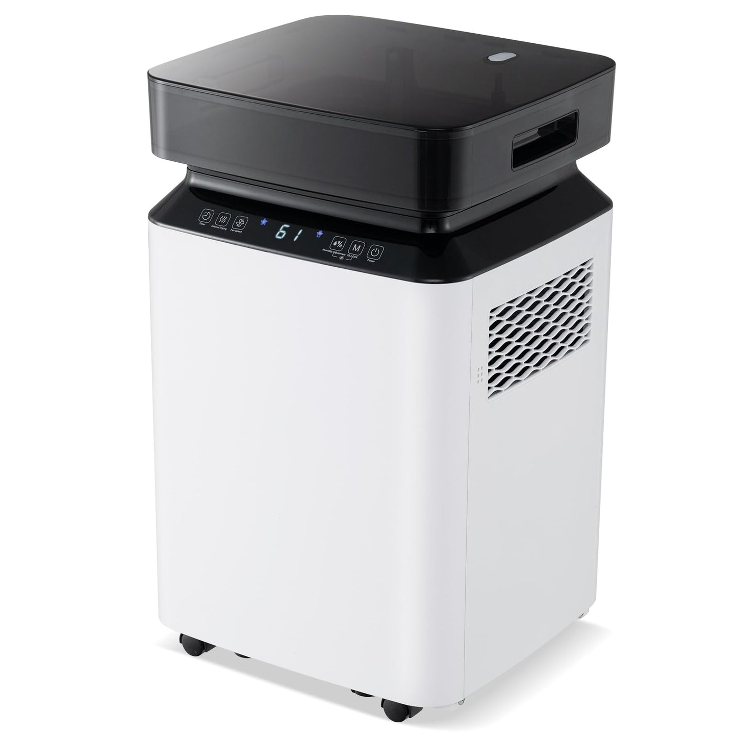 CLEEMAN 4,500 Sq.Ft Dehumidifier for Basement and Home, 70 Pint Dehumidifier with Drain Hose, Pump, 2.2 Gal Water Tank & Child Lock, 24H Timer & Energy Efficient, Ideal for Large Room (4500 Sq.Ft)