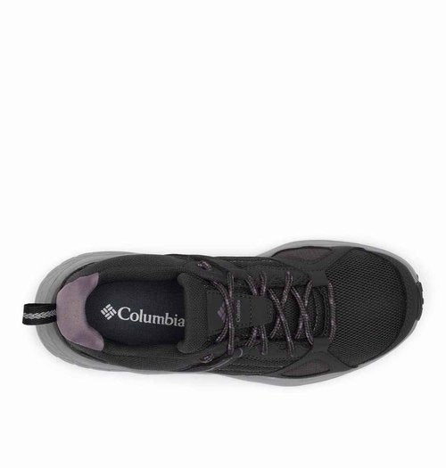 Columbia Women's Novo Trail, Shark/Granite Purple, 8 Wide