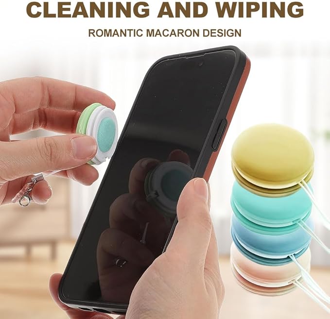 Phone Screen Cleaner, 2026 Upgrade Mobile Phone Screen Cleaning Wipe, Cellphone-Screen and Eyeglass Cleaning Brush for MobilePhone and Computer-Screen (8 Pcs)