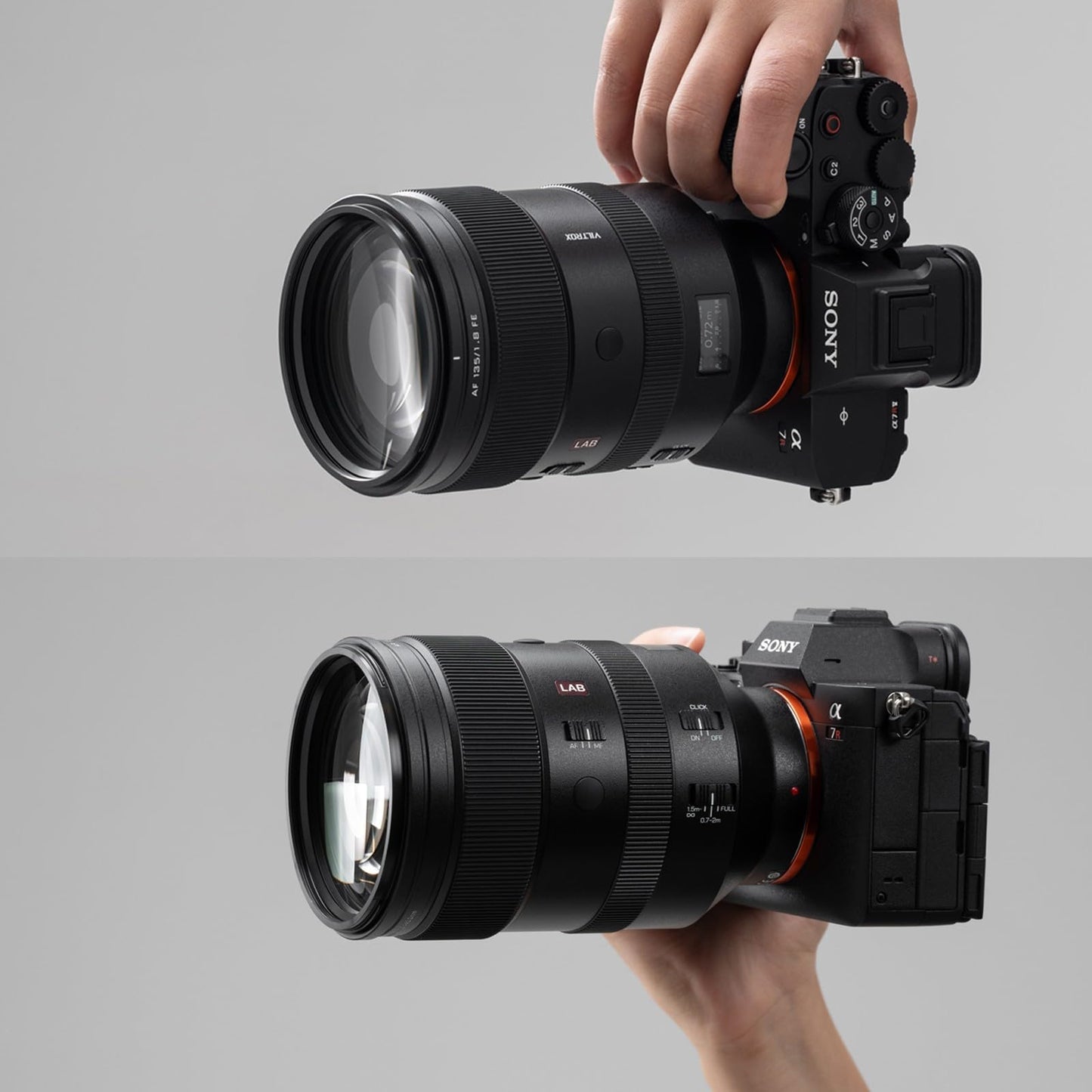 VILTROX AF 135mm F1.8 LAB FE Full Frame Lens Telephoto Auto Focus Prime Lens with HyperVCM Motor Compatible with Sony E-Mount A7SIII A7III A7RIII A7IV A9 A1 FX3 A7RV ZVE1 A7CR A7CII A93 ZV-E10 FX30
