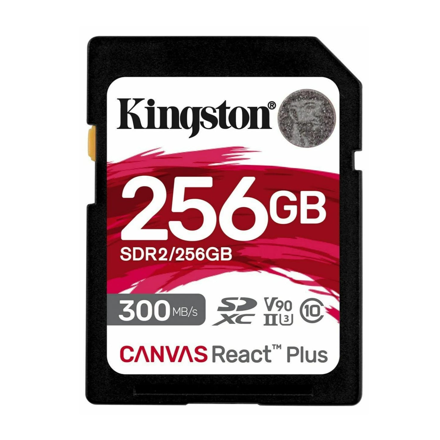 Kingston Canvas React Plus 256Gb Sd Card | Sdxc Uhs-Ii | 300R/260W U3 V90 | Full Hd/4K/8K | Sdr2/256Gb