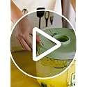 Fridge Drink Dispenser, Cold Water Pitcher Beverage Container with Spigot, Lemonade Stand Tea Juice Jug with Fruit Infuser...
