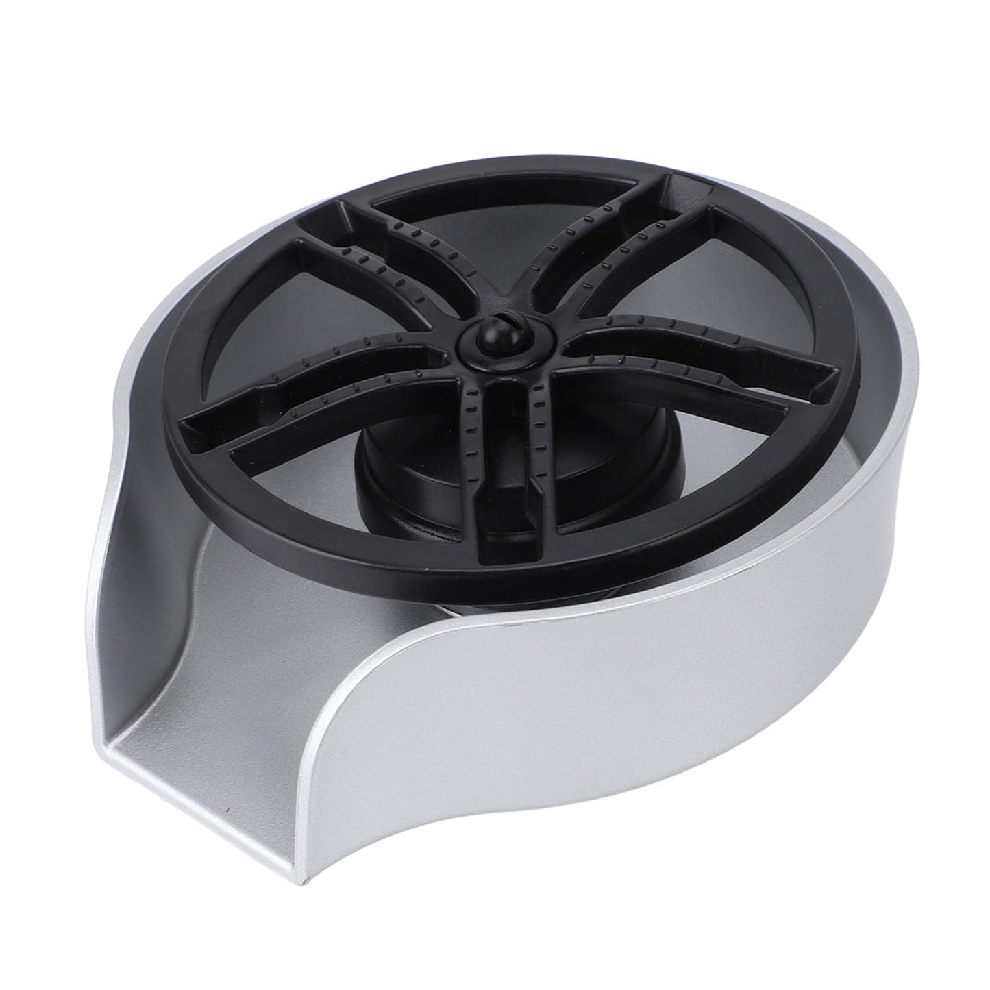Automatic Glass Rinser for Kitchen Sink, Stainless Steel Cup Washer with G1/2 Thread, Professional Corrosion-Resistant Pressure Glass Washer, ABS Plastic Base Stainless Steel Tubes