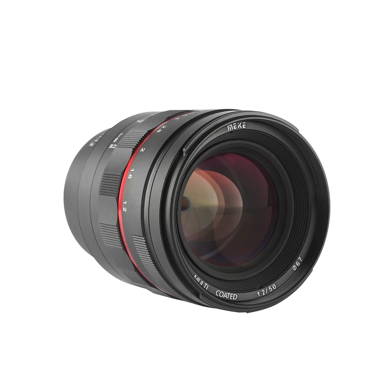 MEKE 50mm F1.2 Large Aperture Full Frame Manual Focus Lens for Sony E Mount Cameras