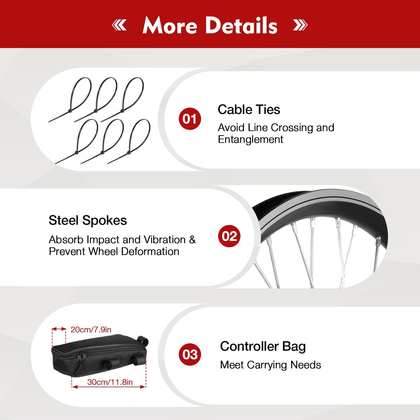 LKSNBDR 48V Electric Bicycle Front Wheel Conversion Kit, 20" Front Wheel Hub Electric Bike Conversion Kit, 1000W E-Bike Wheel Kit Upgrade Controller Brushless Motor Ebike Bicycle Wheel