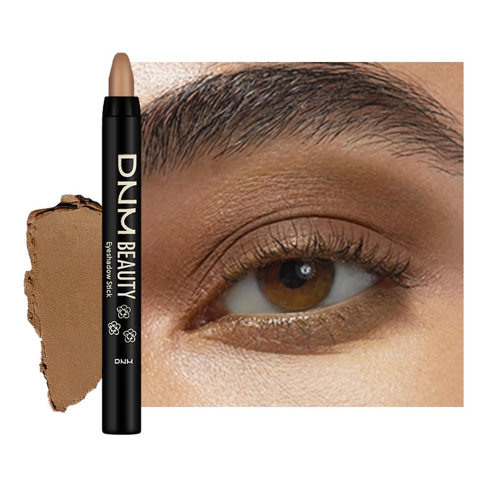 Kaely Cream Eye Shadow Sticks, Smoky Tawny Matte Eyeliner Pencil Eyeshadow Palette Makeup, Eye Highlighter Brightener Stick for