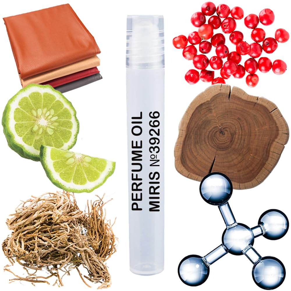 MIRIS No. 39266, Inspired by Explorer, Long-Lasting Perfume Oil for Men Roll-On, Rollerball 0.34 Fl Oz / 10 ml