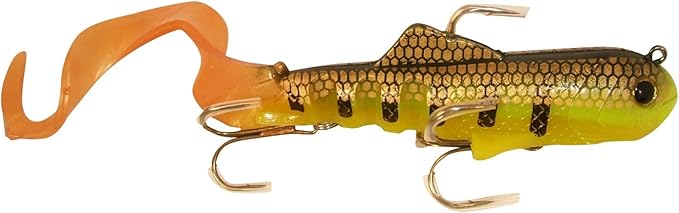 Super-D Swimbait - Realistic Fishing Lures for Bass, Musky, Walleye, Crappie, and More - Fishing Gifts for Men - 4.7oz 9"...