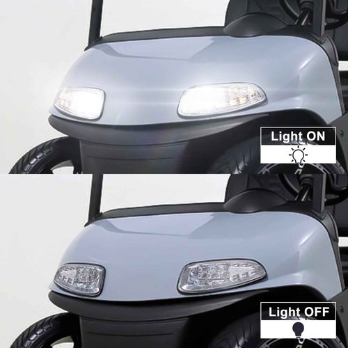 Orle Oko LED Head Tail Light Kit For EZGO RXV 2008-2015 Gas or Electric Golf Cart Models Replace 12V Front Rear Light Kit Assembly For EZGO RXV
