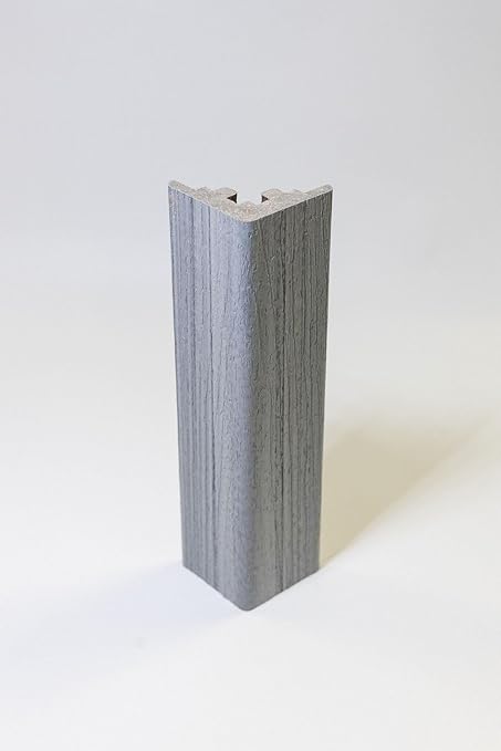 Foggy Wharf 12-Inch Composite Deck Corner Fascia Trim - HG Thermaform, Made for Trex Decks, OEM Materials, Easy Installation, Sold Individually