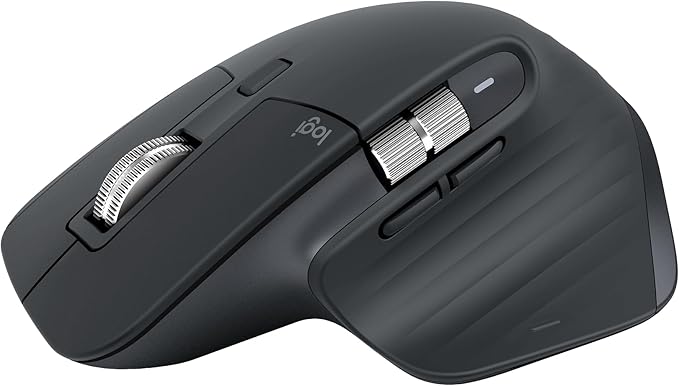 Logitech MX Master 3S Bluetooth Edition Wireless Mouse, No USB Receiver - Ultra-Fast Scrolling, Ergo, 8K DPI, Track on Gla...