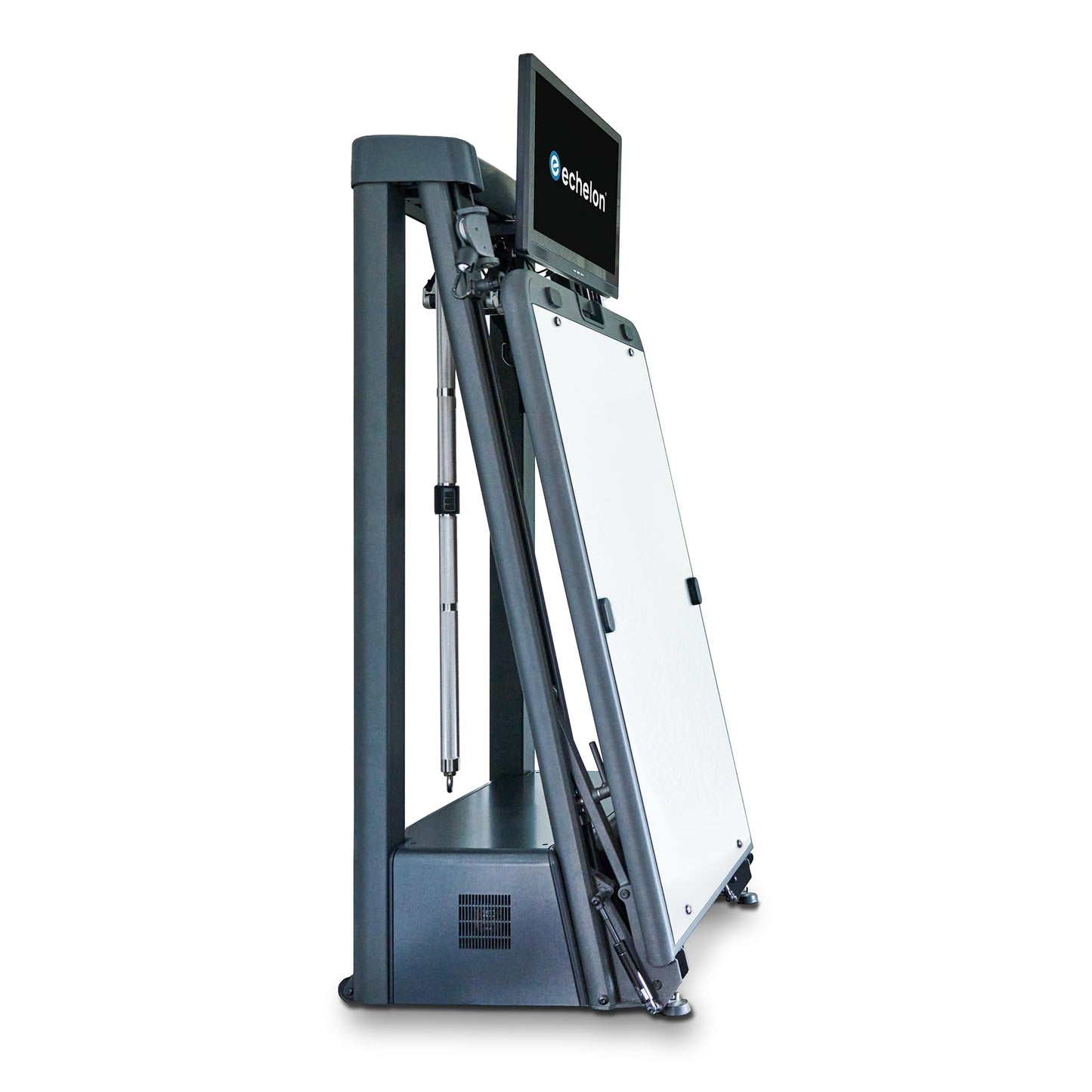 Echelon Strength Home Smart Gym – WiFi-Enabled 24-Inch HD Touchscreen, 5–110 LB Digital Resistance Per Arm, Foldable Mirror Design, Smart Bar & Accessories, Full-Body Home Workout Machine