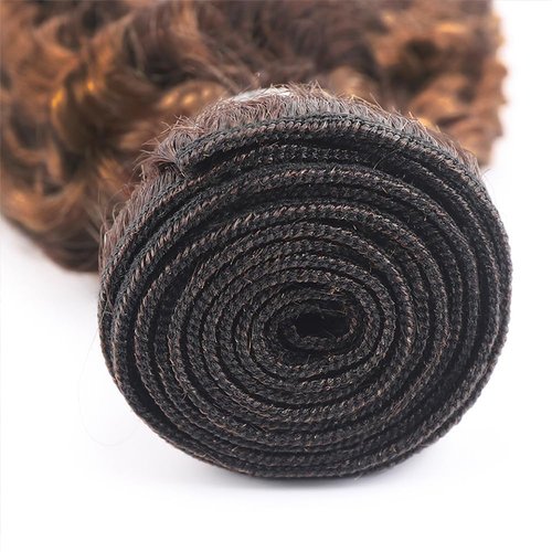 Habiliana Bundles Human Hair 20 22 24 Inch Water Wave P4/30 Human Hair Bundles 11A Unprocessed Brazilian Virgin Quick Weave Hair Extensions for Black Women