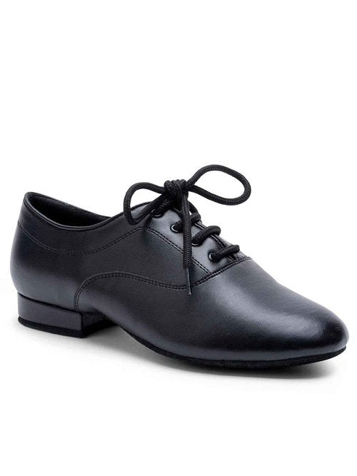 Capezio Boys Ballroom Shoe, 3 Big Kid Black