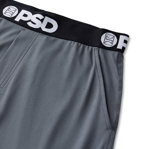 PSD Men's Lounge Pant - Soft Lightweight and Comfortable Tapered Leg Lounge Pant for Men