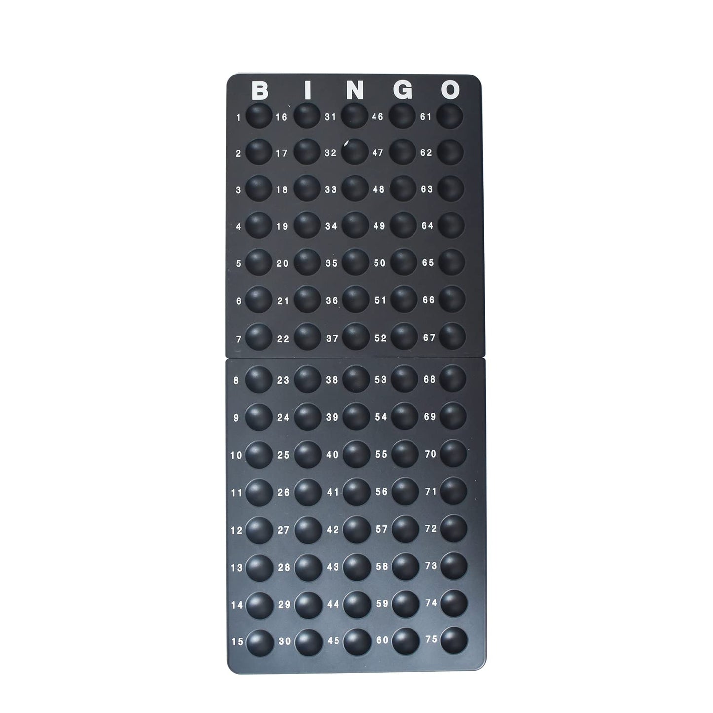 Yuanhe Deluxe Bingo Game Set - Metal Round Cage, 75 Colored Bingo Balls, 100 Bingo Cards, 500 Mixed Chips and Master Board for Large Groups, Parties