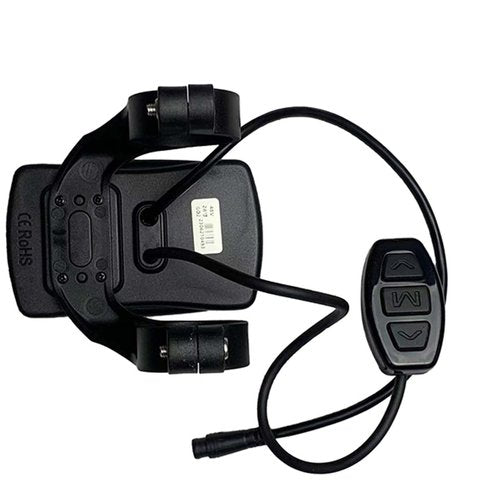 NULKOMMA S700 Electric Bike LCD Display Meter E-Bike Display Screen 36V/48V Electric Bike Computer Conversion Accessories for Electric Scooter (6-pin-Male Plug)