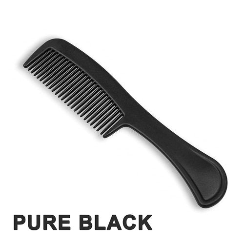 HQSLsund 500 pcs Combs PP Plastic Material, Individually Wrapped Bulk Combs For Homeless, Women, Kids, Hotel, Airbnb, Shelter, Charity (Black, 500)