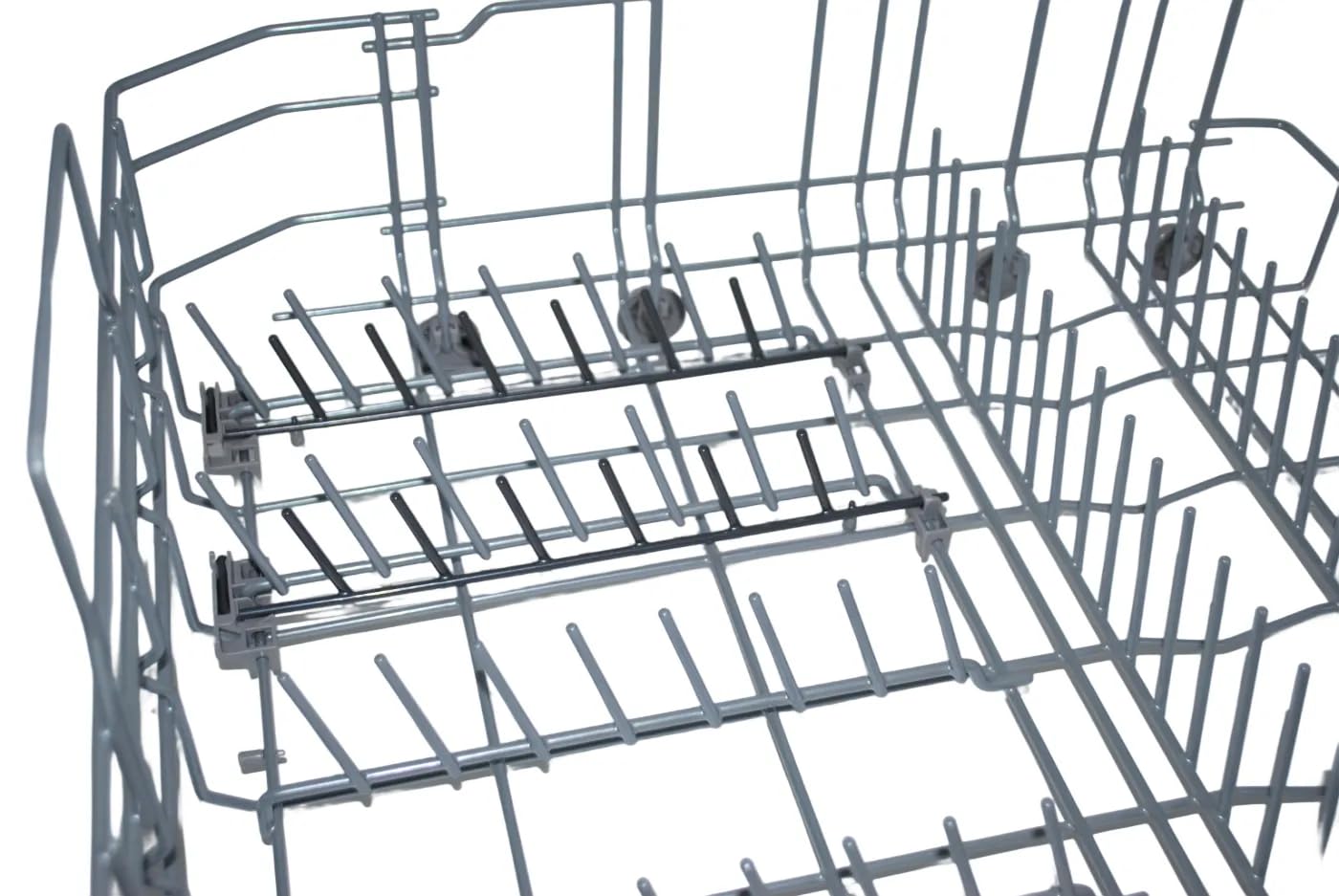 Lower Dishwasher Crockery Basket Rack. Compatible with Bosch & Thermador 20007189. Fits Specific Models only. 21 5/8" Deep.