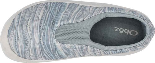 Oboz Unisex Whakata Puffy Low Print Boot, Strata Slate (Women's 13 / Men's 11)