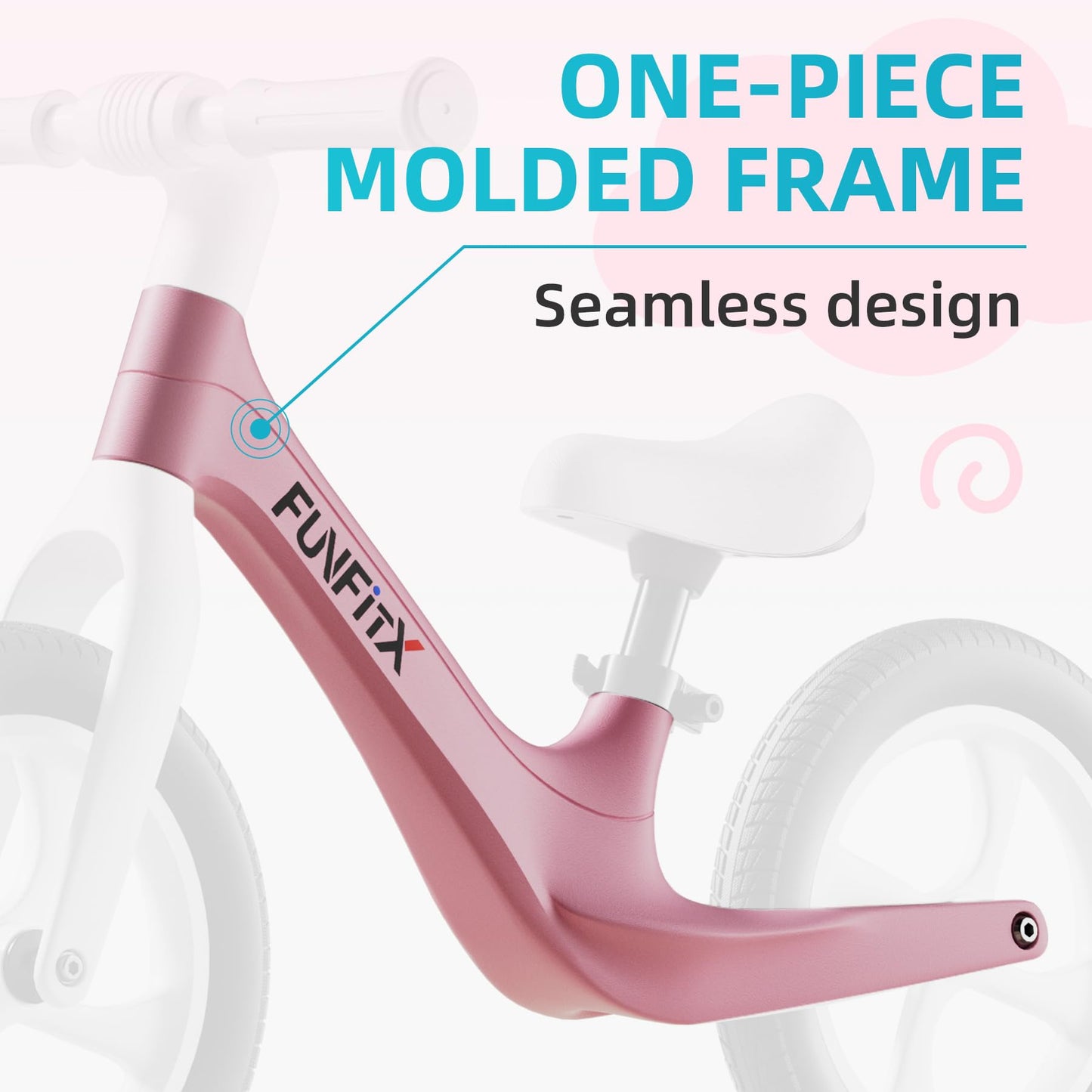 Toddler Balance Bike for 2 to 5 Year Old - Baby Bikes for 2 3 4 5 Years Old Kids - Toddlers Bicycle No-Pedal for Under 6 Age Boy Girl - Training Toys Cycle Outdoor Birthday Gifts for Boys Girls