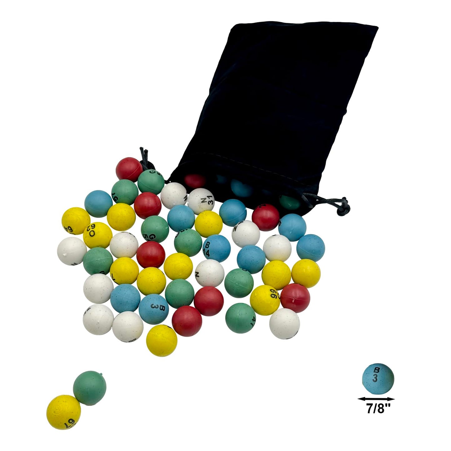 JUNWRROW Jumbo Bingo Game Set with 11" Wheel Cage,1000 Colorful Chips with a Bag,100 Mixed Cards,75 Calling Balls & Plactic Master Board,Bingo Storage Bag -Ideal for Large Group