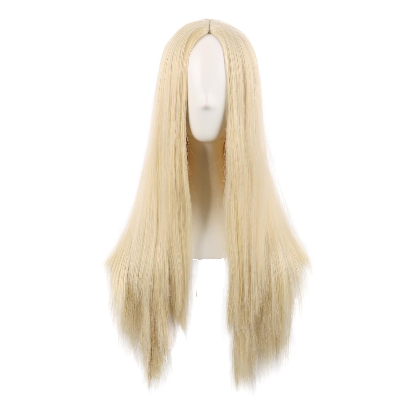MapofBeauty 28 Inch/70 cm Women Special Long Straight Synthetic Wig (Mixed Blonde)