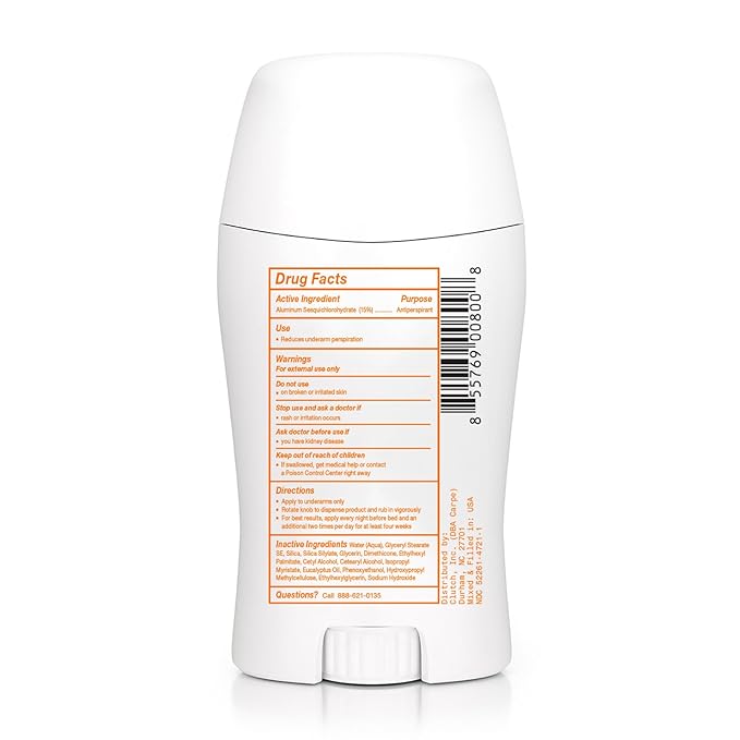 Carpe Underarm Antiperspirant and Deodorant, Clinical strength with all-natural Eucalyptus scent, Combat excessive sweating Stay fresh and dry, Great for hyperhidrosis