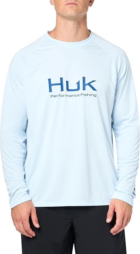 HUK Men's Pursuit Vented Long Sleeve Fishing Shirt (+30 UPF)