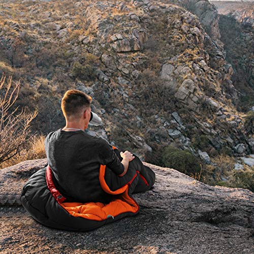 Bessport Mummy Sleeping Bag | 15-45 ℉ Extreme 3-4 Season Sleeping Bag for Adults Cold Weather– Warm and Washable, for Hiki...
