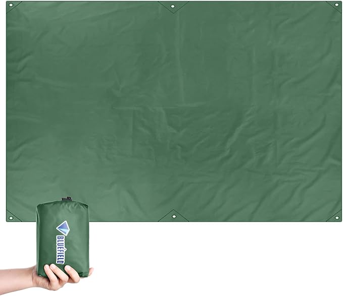 TRIWONDER Hammock Rain Fly Waterproof Tarp Camping Tent Footprint Ground Cloth Backpacking Tarp Camp Shelter Sunshade Mat ...