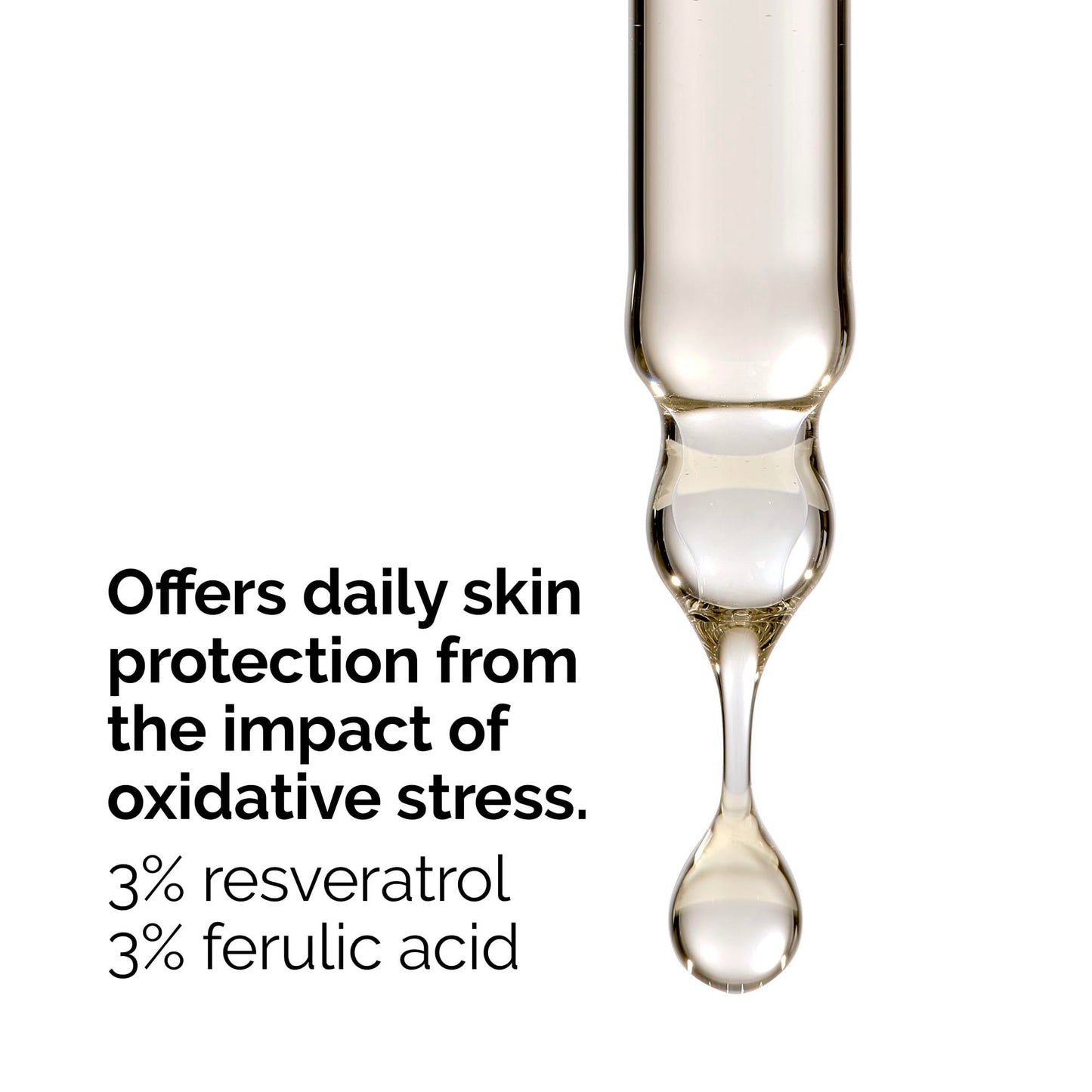 The Ordinary Resveratrol 3% + Ferulic Acid 3%, Antioxidant Serum for Anti-Aging, 1 Fl Oz