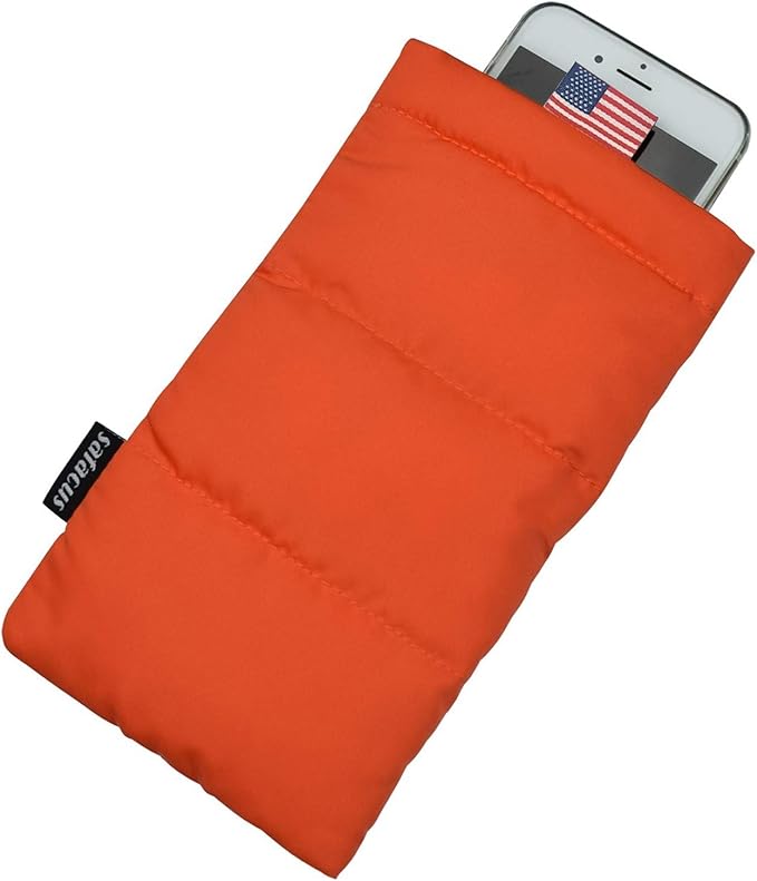SAFACUS Thermal Phone Case Prevent OVERHEATING in The Sun, Cellphone Pouch for Camping Prevents Freezing, Extends Battery ...