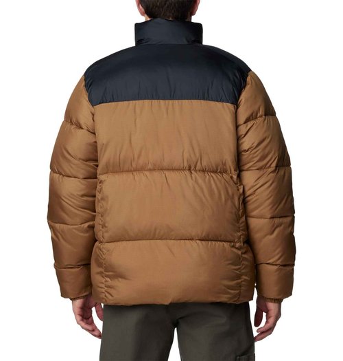 Columbia Men's Puffect III Jacket, Delta/Black, 1X Big