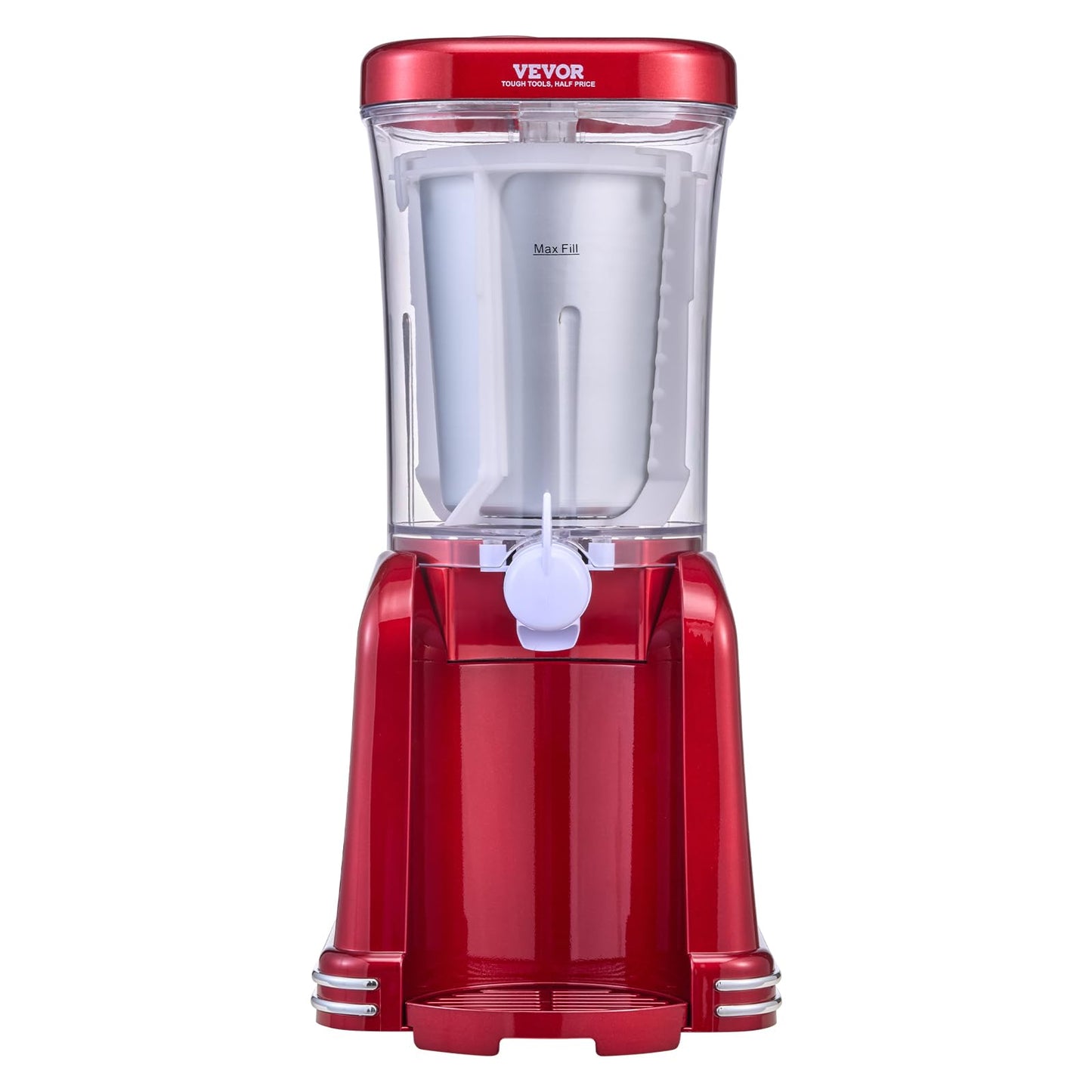 VEVOR Slushie Machine for Home, 32oz Tank Home-use Margarita Machine, Smoothie Frozen Drink Maker with Food-grade Materials, Slushy Machine for Home DIY, Kids' Parties, Red