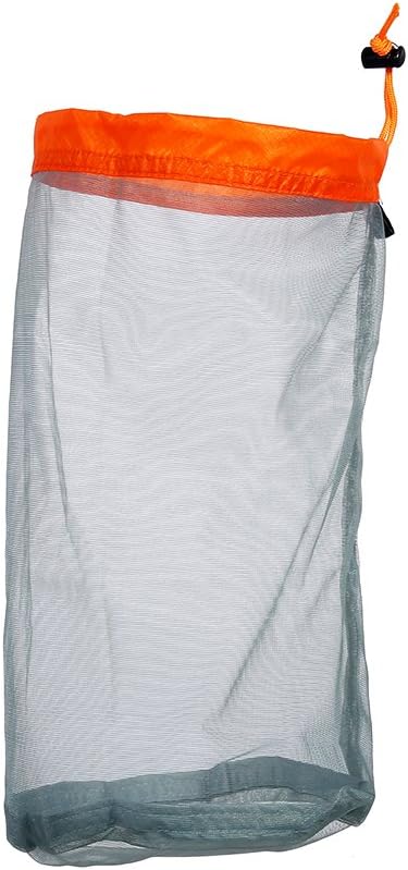 VGEBY1 Mesh Storage Bag, Ultra-Light Mesh Outdoor Camping Mesh Bag Premium Travel Storage Organize Bag