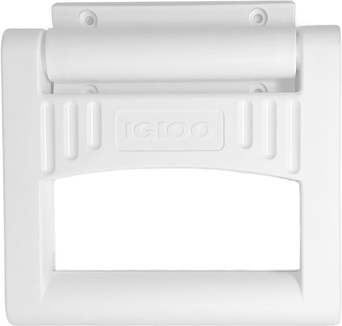 Igloo Rugged 4-Hole Cooler Handle & Bracket - Made in The USA - for Party Bar, Polar 120 Qt, and 90-100 Qt Sized Ice Chest...