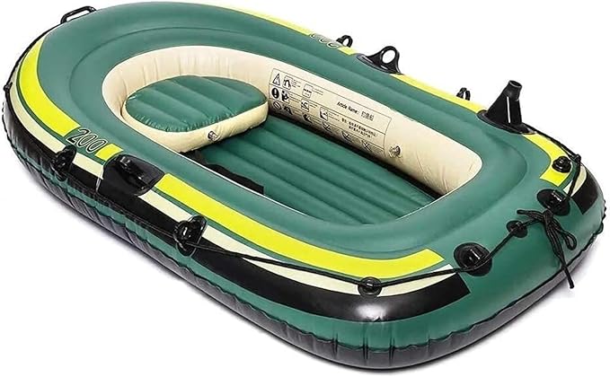 Double Inflatable Kayak ，Plastic Boat Kayak Fishing Boat Inflatable Boat Rubber Boat Thickened