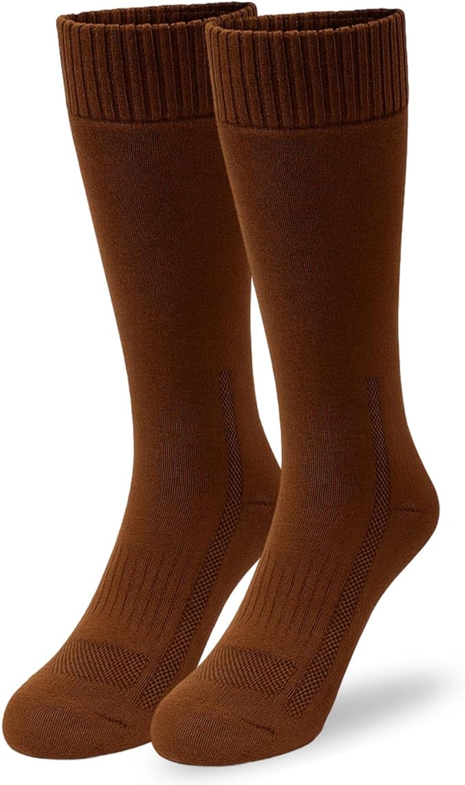Freshpairs Men's Hiking Socks, Tactical Boot for Men, Over-the-Calf Work Boot Socks