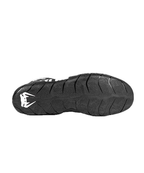 Venum Men's Women's Wrestling Boxing Elite Shoe - Black/White