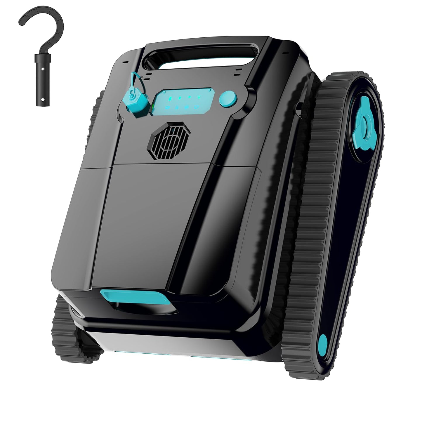 Obito H2 Cordless Robotic Pool Vacuum Cleaner, Dual Filtration, Wall Climbing & Waterline Cleaning, Smart Navigation, Lightweight Automatic Pool Cleaner for Pools up to 2,775 Sq.ft