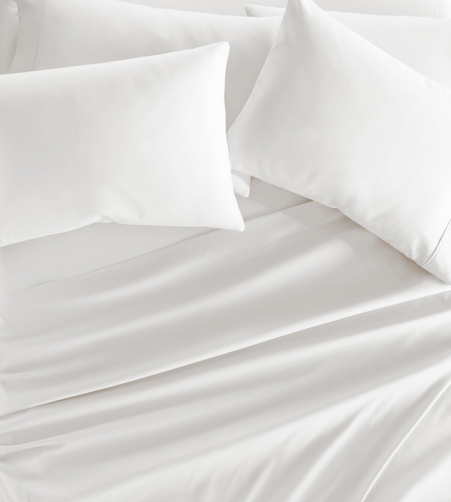 Linen Market Double-Brushed Microfiber Twin Sheet Set 3 Piece – Oeko-TEX Certified Ultra Soft & Wrinkle-Free - 16" Deep Pocket Sheets - Easy Care Twin Size - White